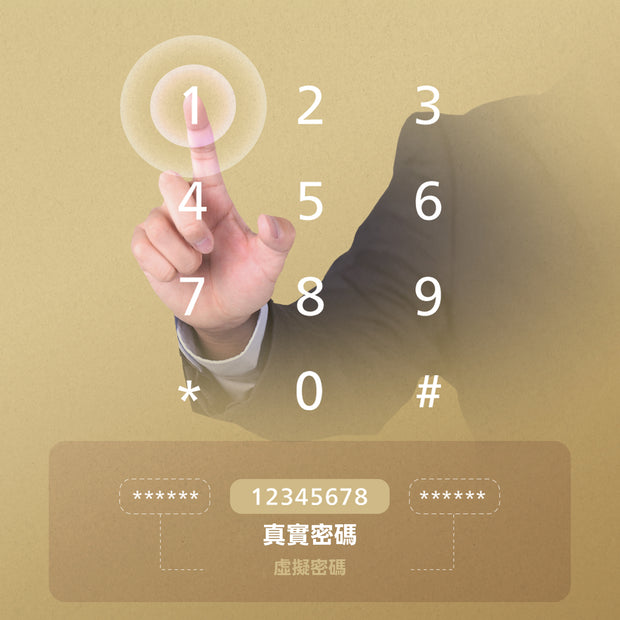 <h3><strong>虛擬密碼</strong></h3>